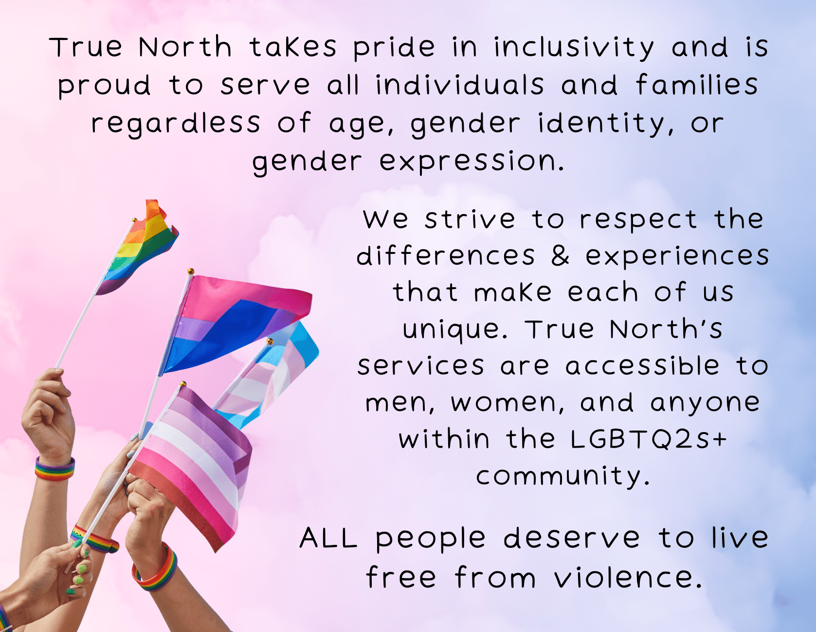 2 true north celebrates pride
